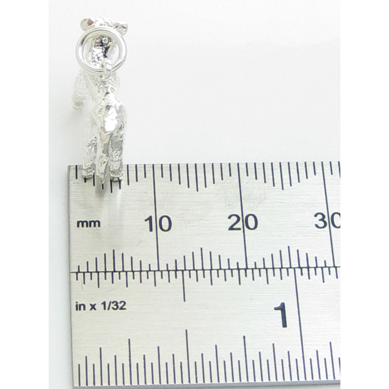Sterling Silver Lamb Charm, Baby Animal Gift